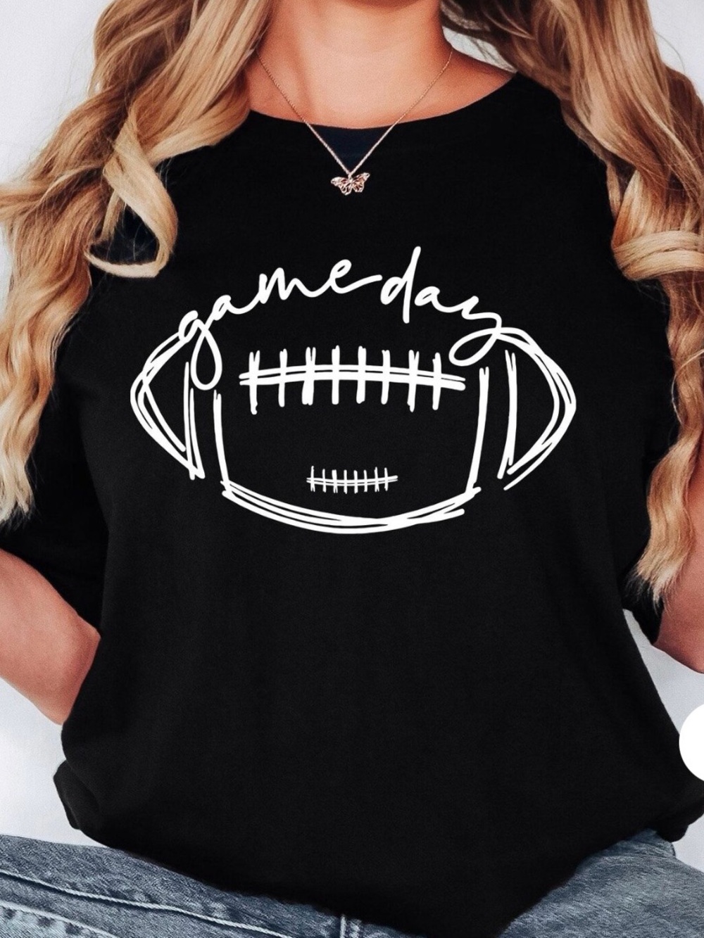 Bella Canvas - Black Crew Neck Tee